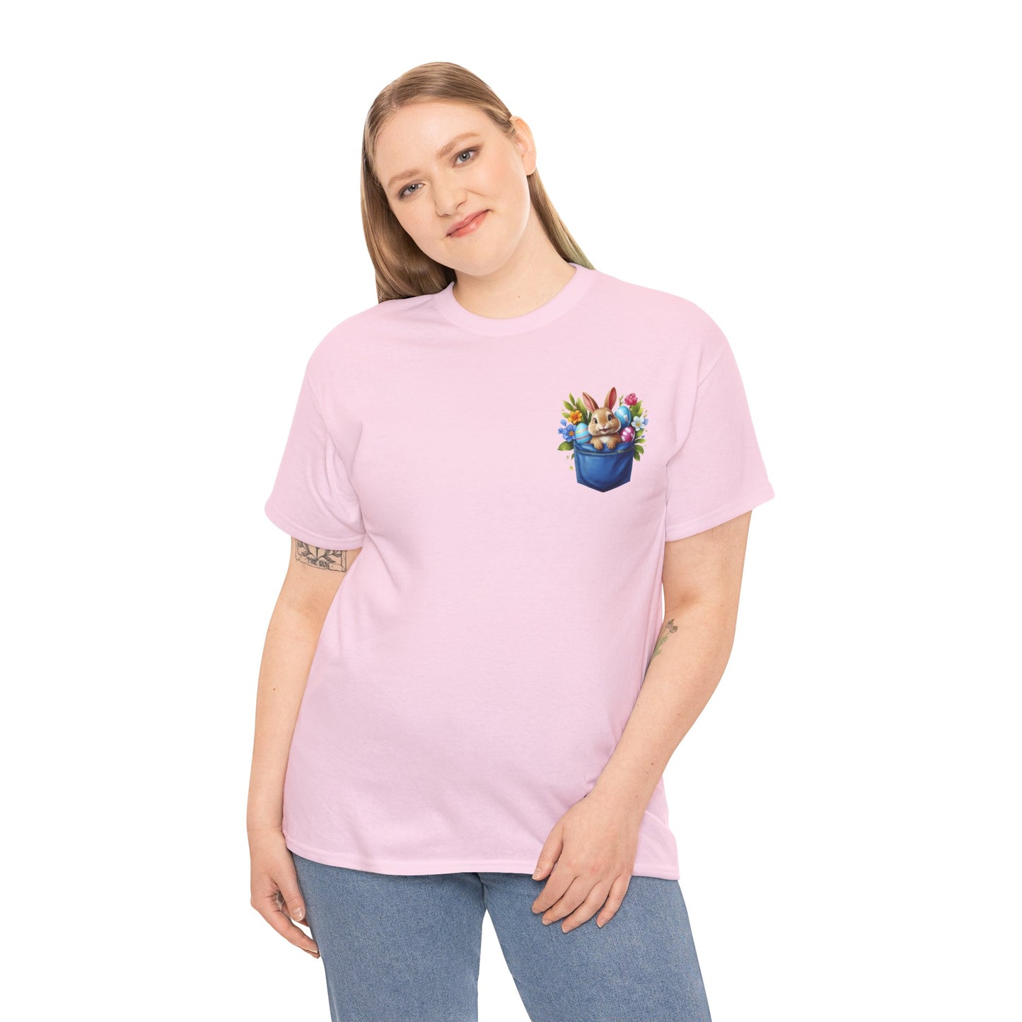 Easter Bunny Pocket Short Sleeve Tee