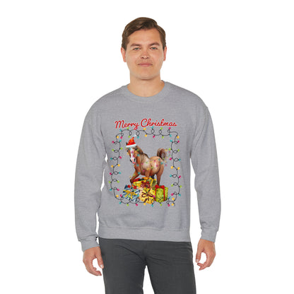 Merry Christmas Horse Christmas Sweatshirt