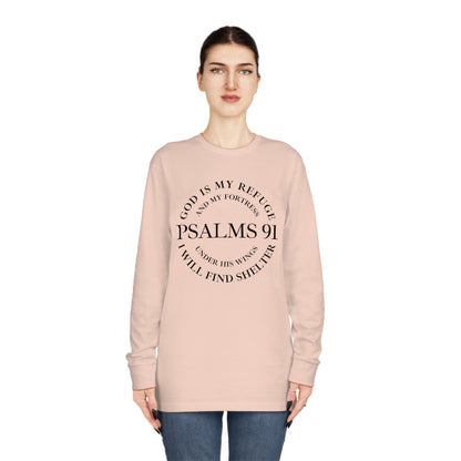 Psalms 91 Long Sleeve T-shirt