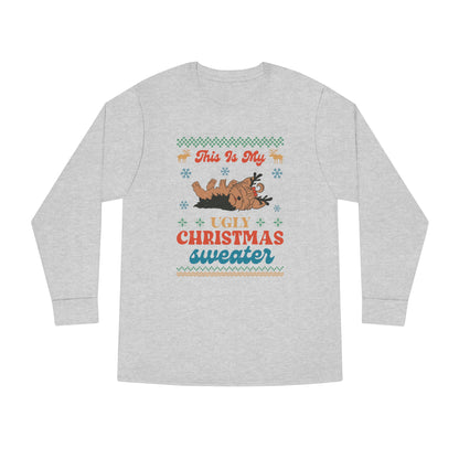 Yorkshire Terrier Yorkie This is My Ugly Christmas Sweater Long Sleeve Tee
