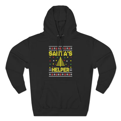 Santa's Helper Christmas Ugly Sweater Pullover Hoodie