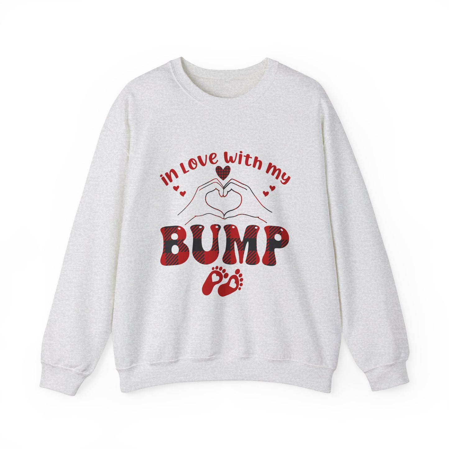 In Love With My Bump Valentine Sweatshirt