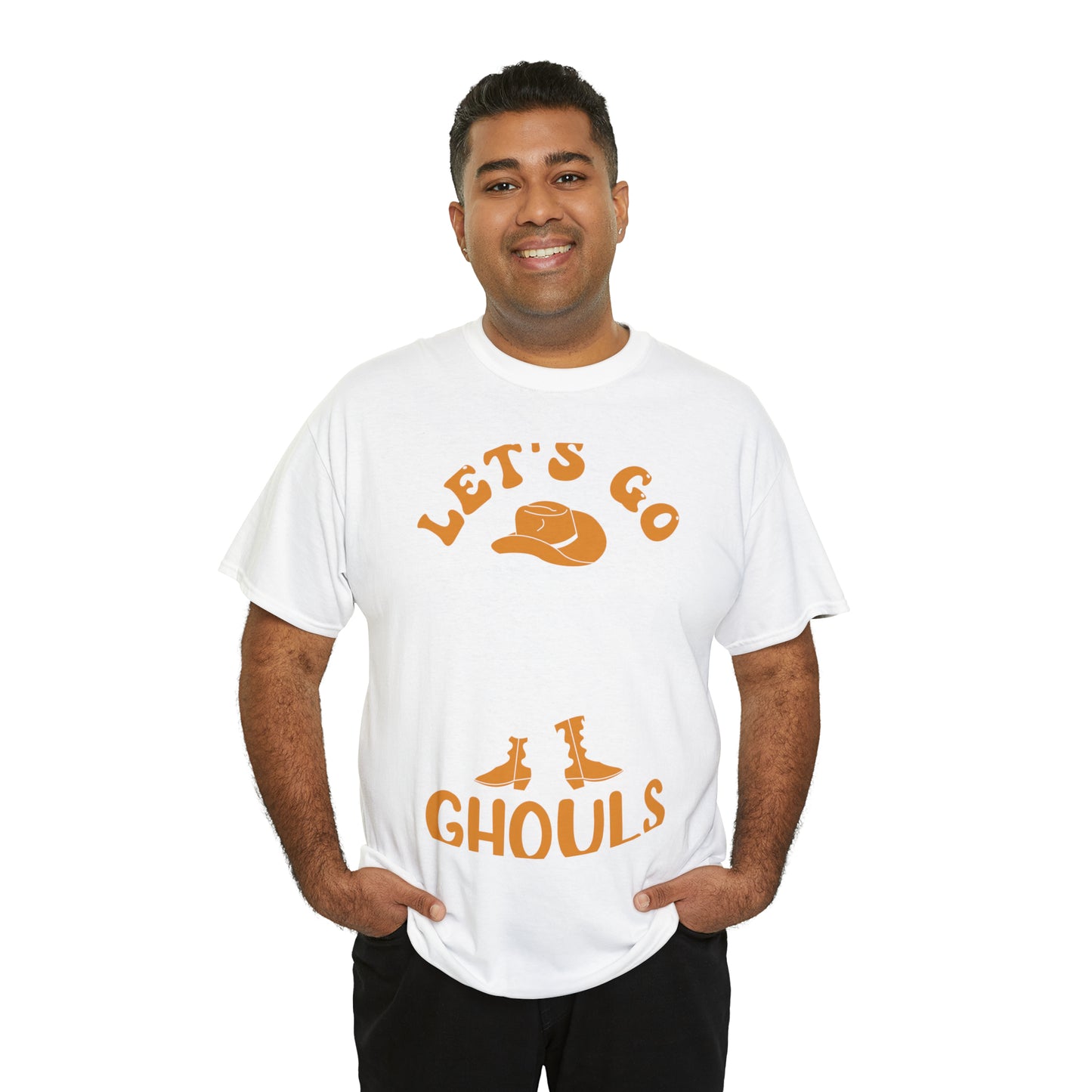 Western Let's Go Ghouls Halloween Short Sleeve Tee