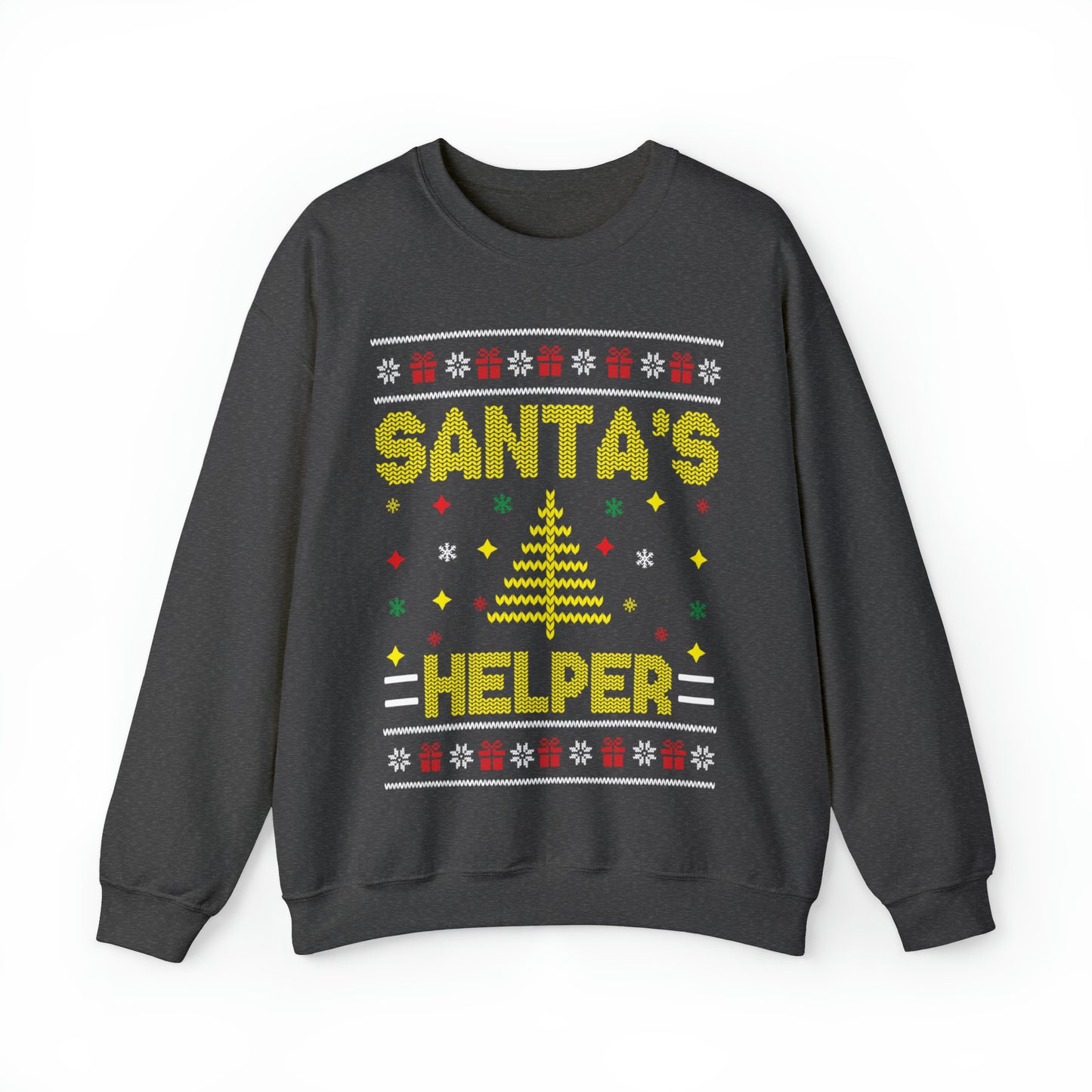 Santa's Helper Christmas Ugly Sweater Sweatshirt