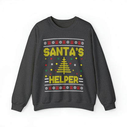 Santa's Helper Christmas Ugly Sweater Sweatshirt