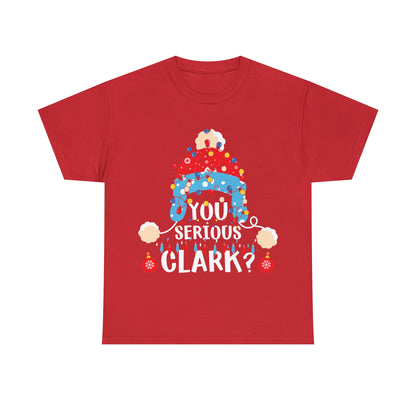 You Serious Clark? with Christmas Lights Short Sleeve Tee