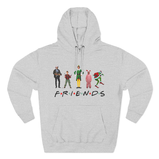 Friends Characters Christmas Pullover Hoodie