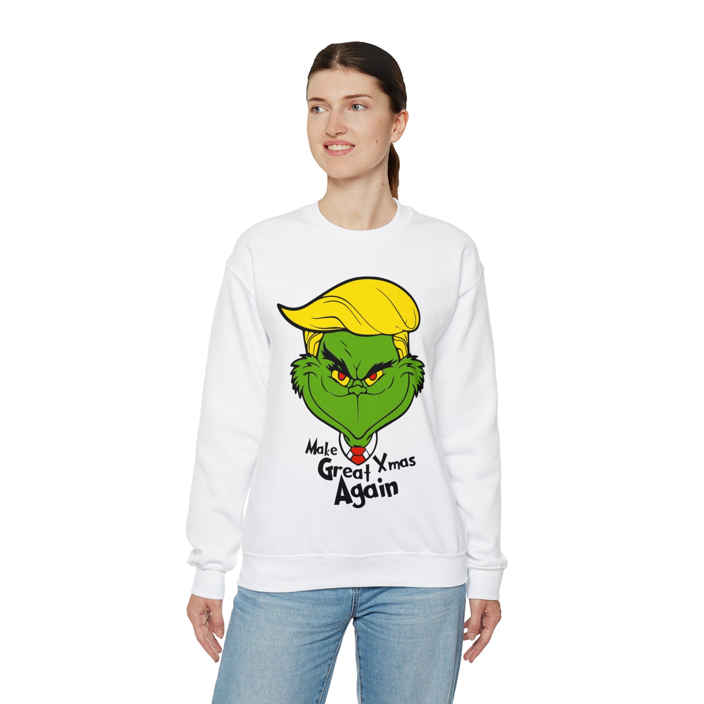 Make Xmas Great Again Grinch Christmas Sweatshirt
