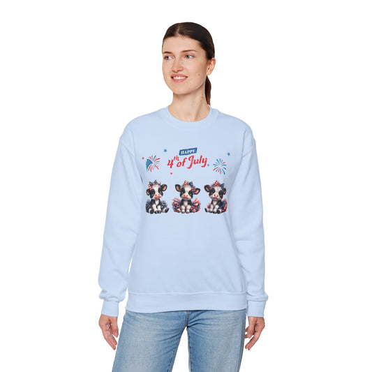 4th of July Cows in Tutus Sweatshirt