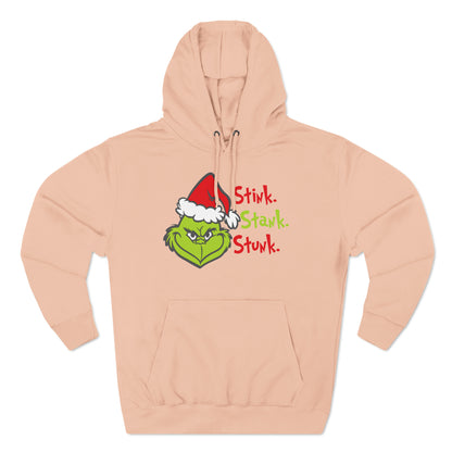 Grinch Stink Stank Stunk Christmas Pullover Hoodie