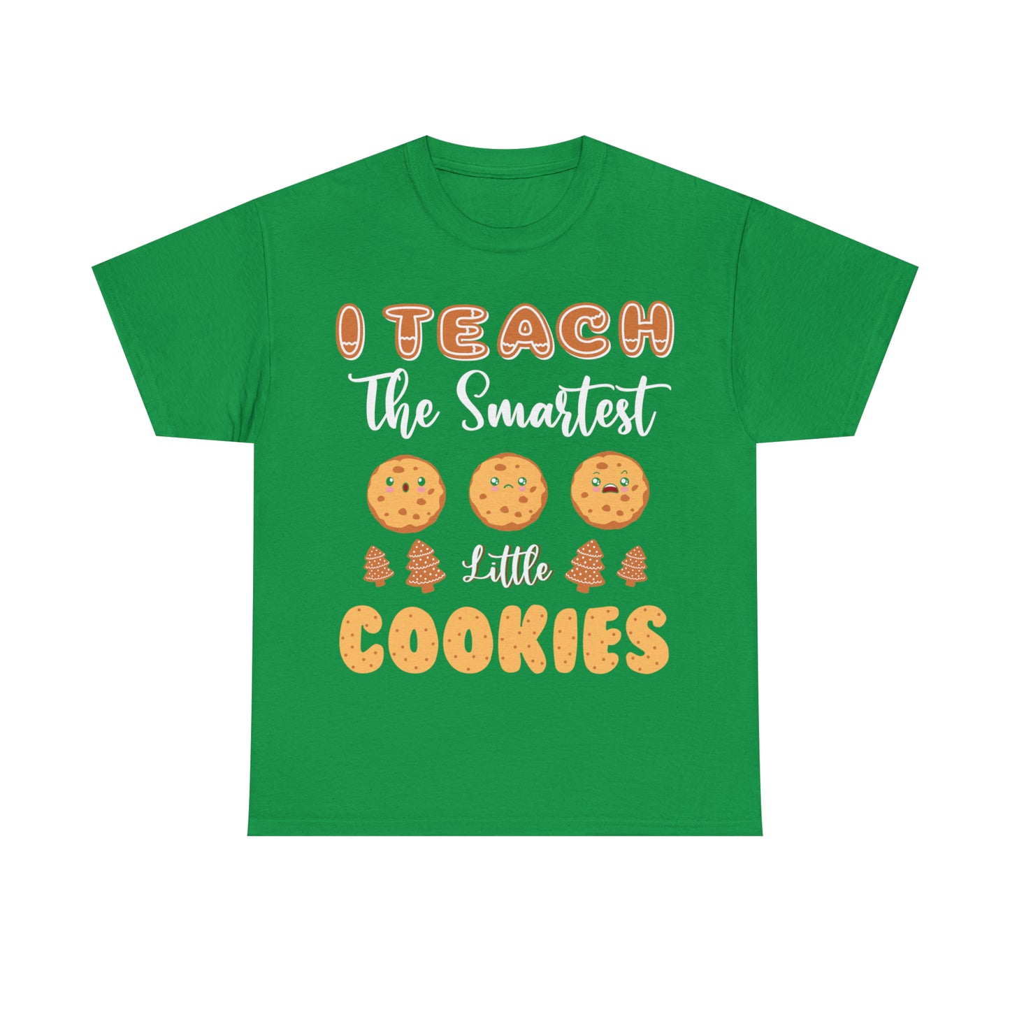 I Teach The Smartest Little Cookies Christmas Short Sleeve Tee