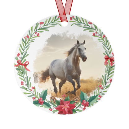 White Horse Ornament