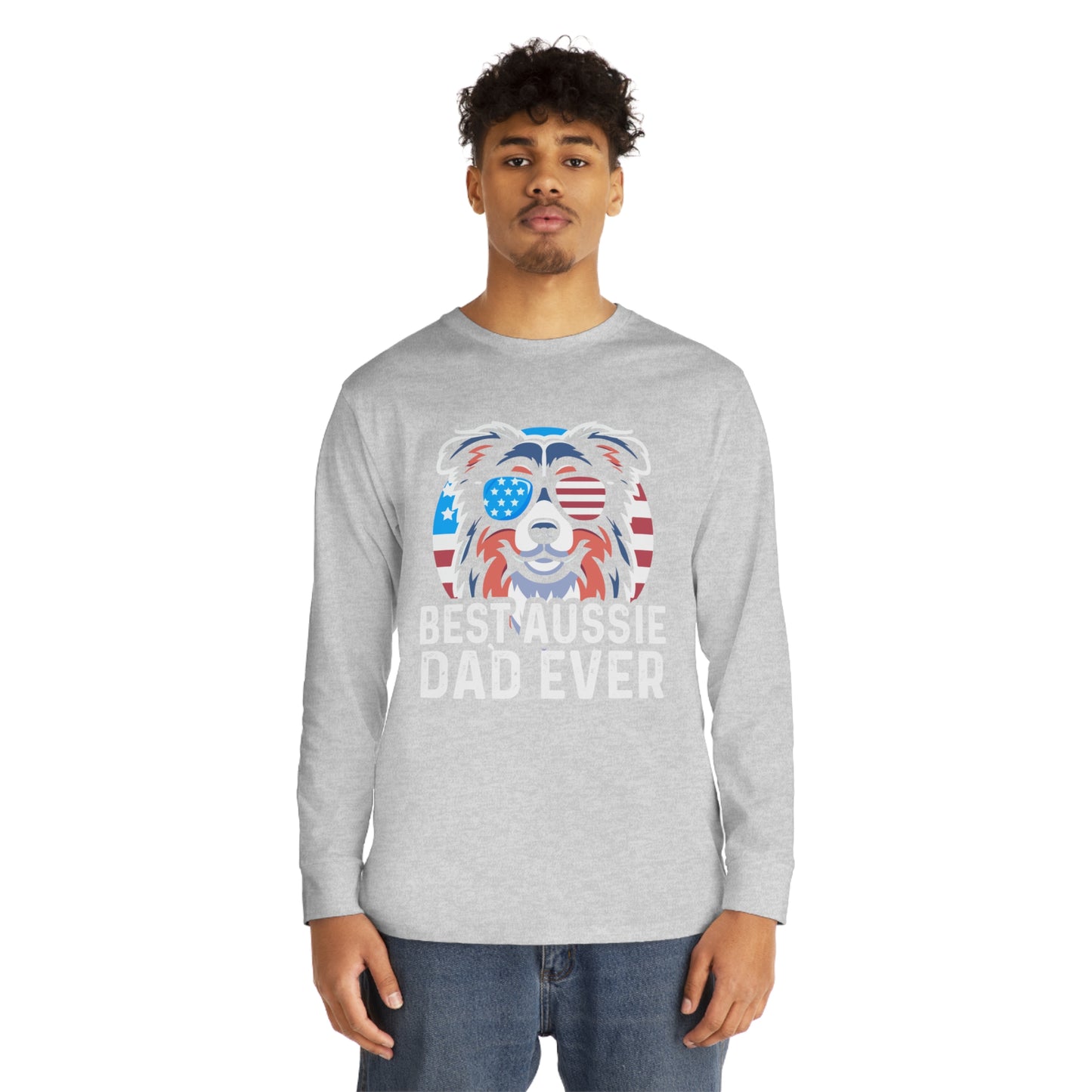 Best Aussie Dad Ever Long Sleeve T-shirt