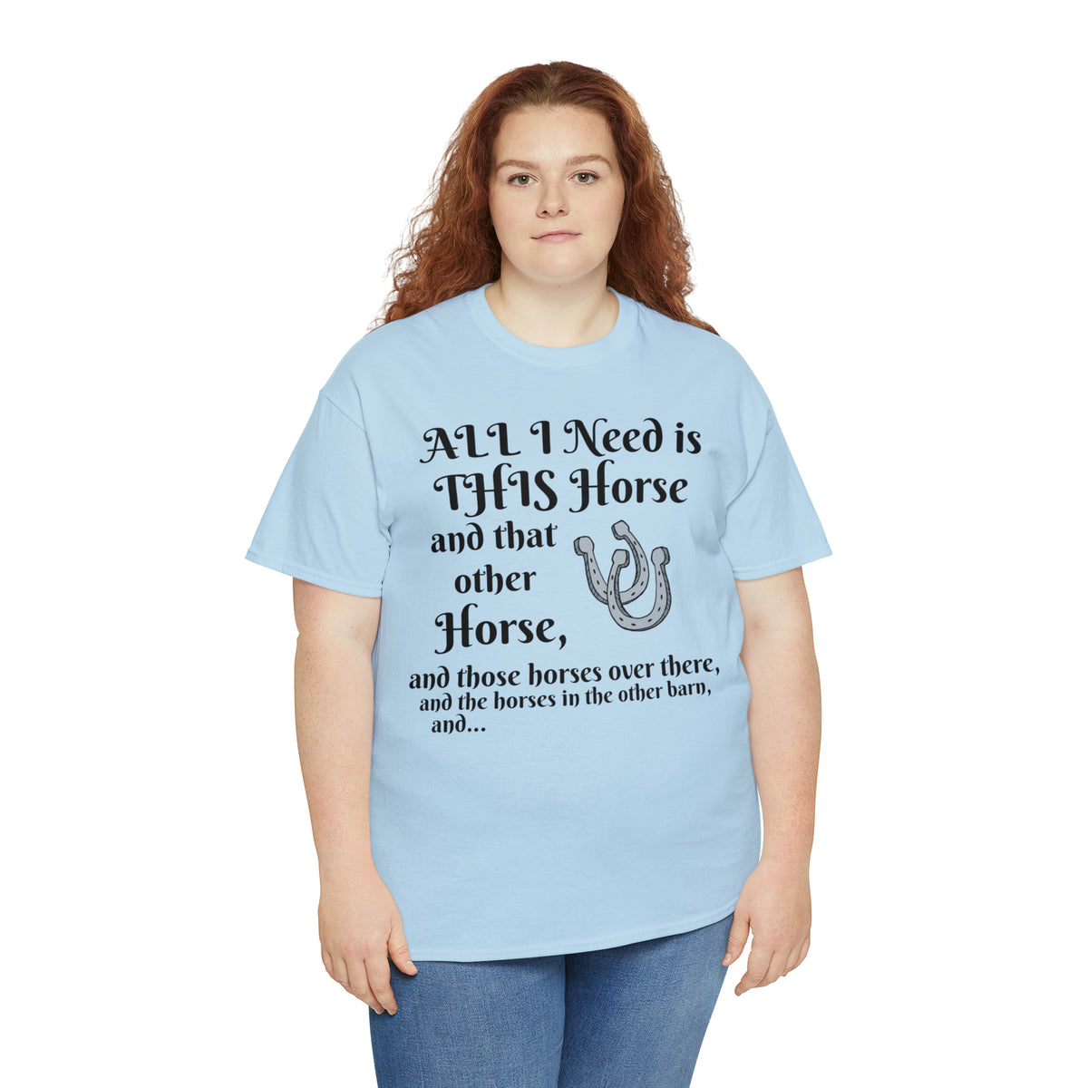 All the horses shirt Unisex Heavy Cotton Tee