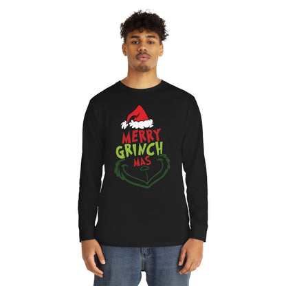 Merry Grinchmas Design 2 Christmas Long Sleeve T-Shirt