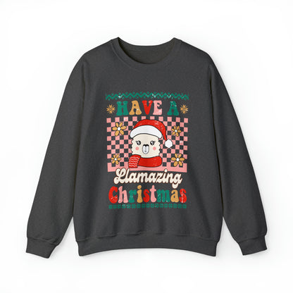 Have a Llamazing Christmas Ugly Sweater Sweatshirt