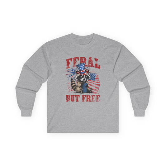 Feral But Free Long Sleeve T-Shirt