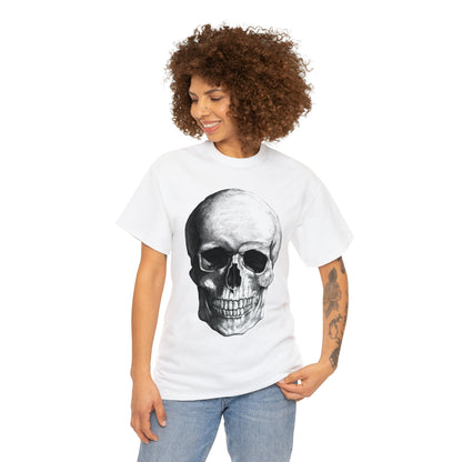 Large Skull Halloween Short Sleeve Tee