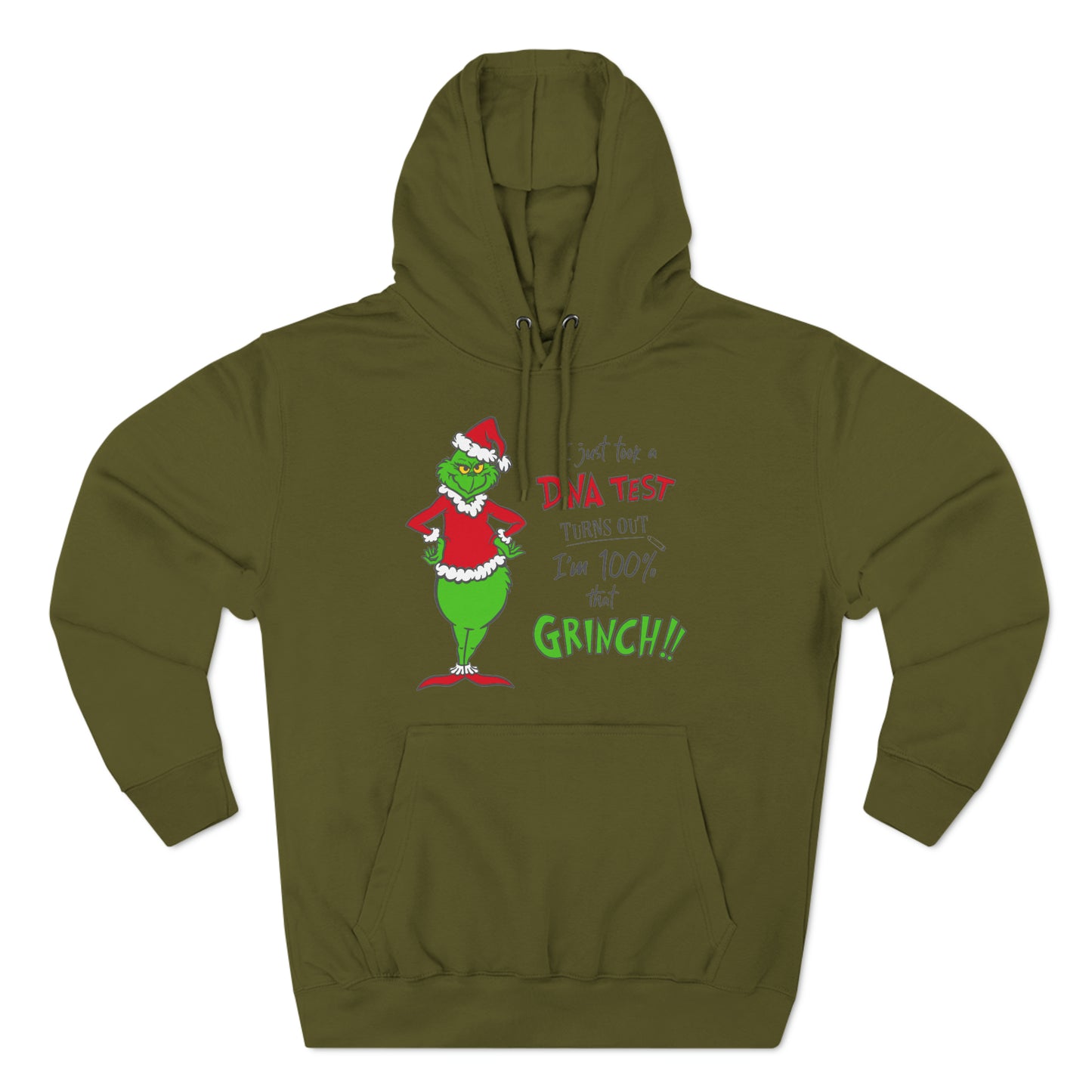 100% That Grinch Christmas Pullover Hoodie