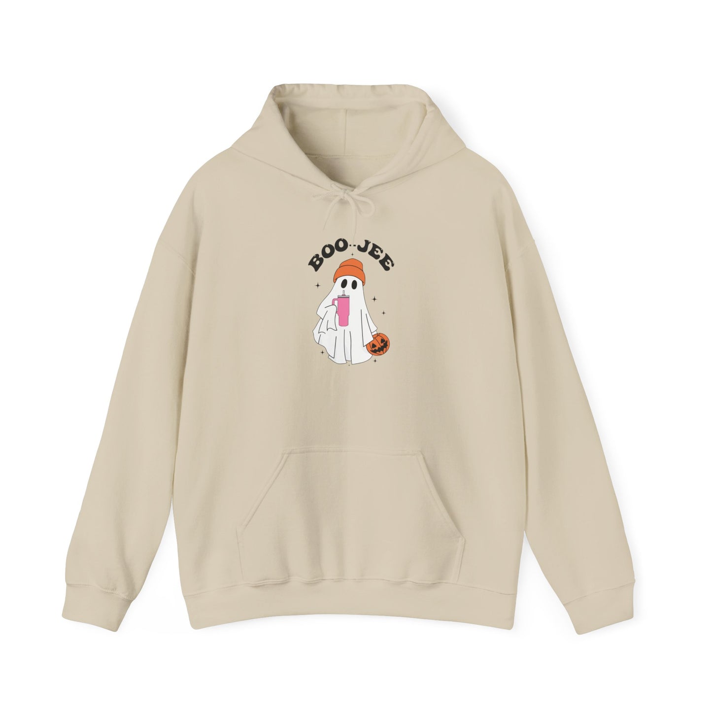 Boo Jee Ghost Halloween Pullover Hoodie