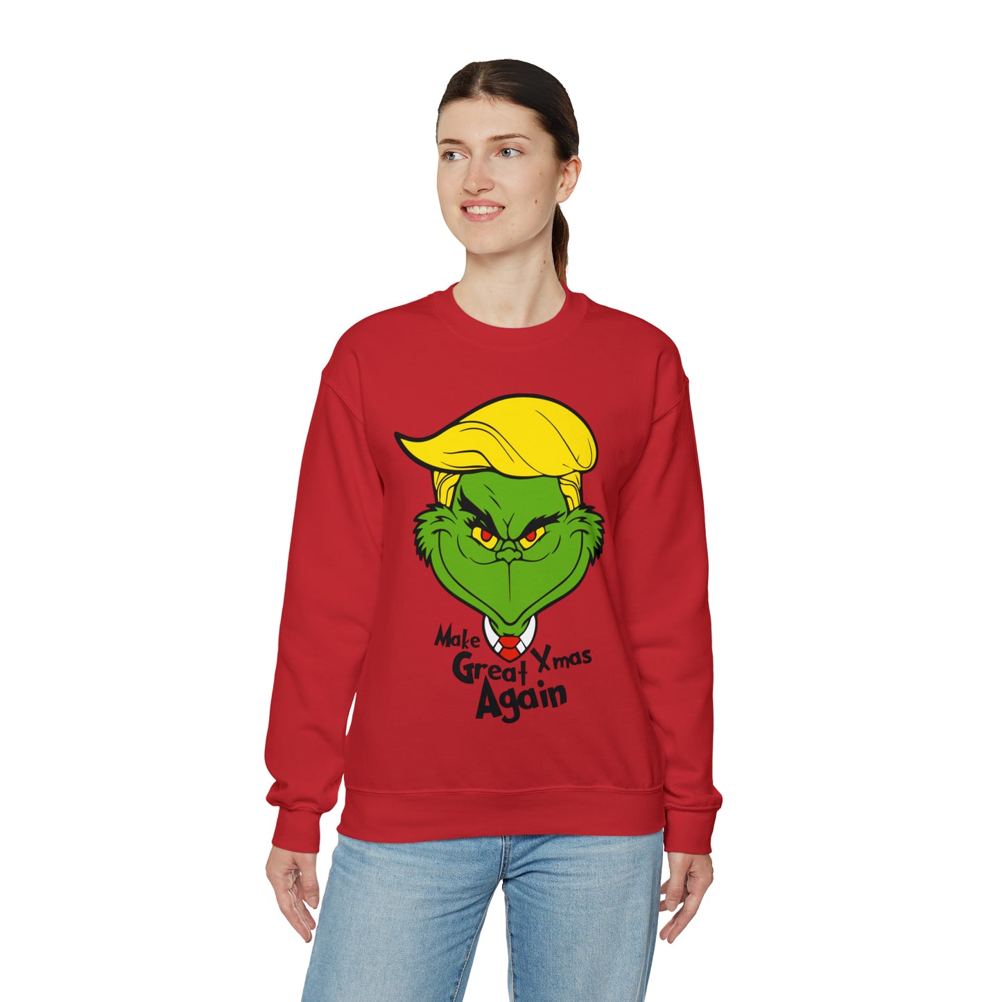 Make Xmas Great Again Grinch Christmas Sweatshirt