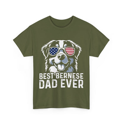 Best Bernese Dad Ever Short Sleeve Tee