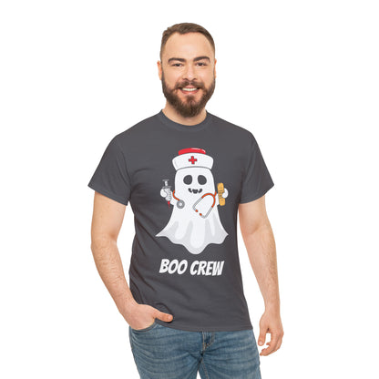 Boo Crew Medical Halloween Short Sleeve Tee