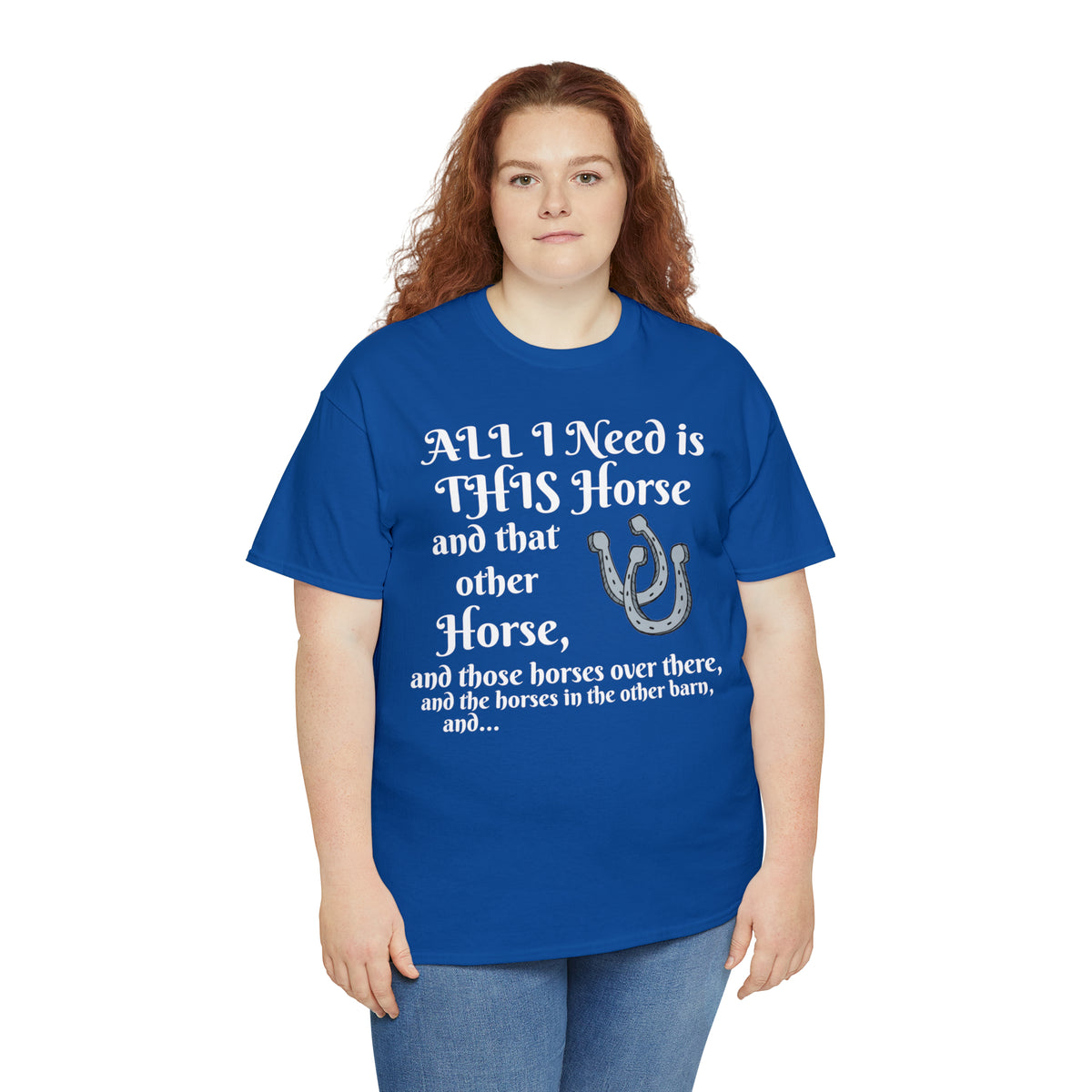 All the horses shirt Unisex Heavy Cotton Tee