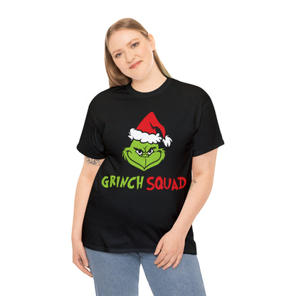 Grinch Squad Christmas Short Sleeve Tee