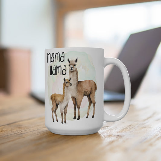 Mama Llama Mug 15oz