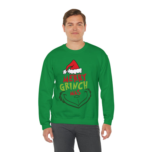 Merry Grinchmas Design 2 Christmas Sweatshirt