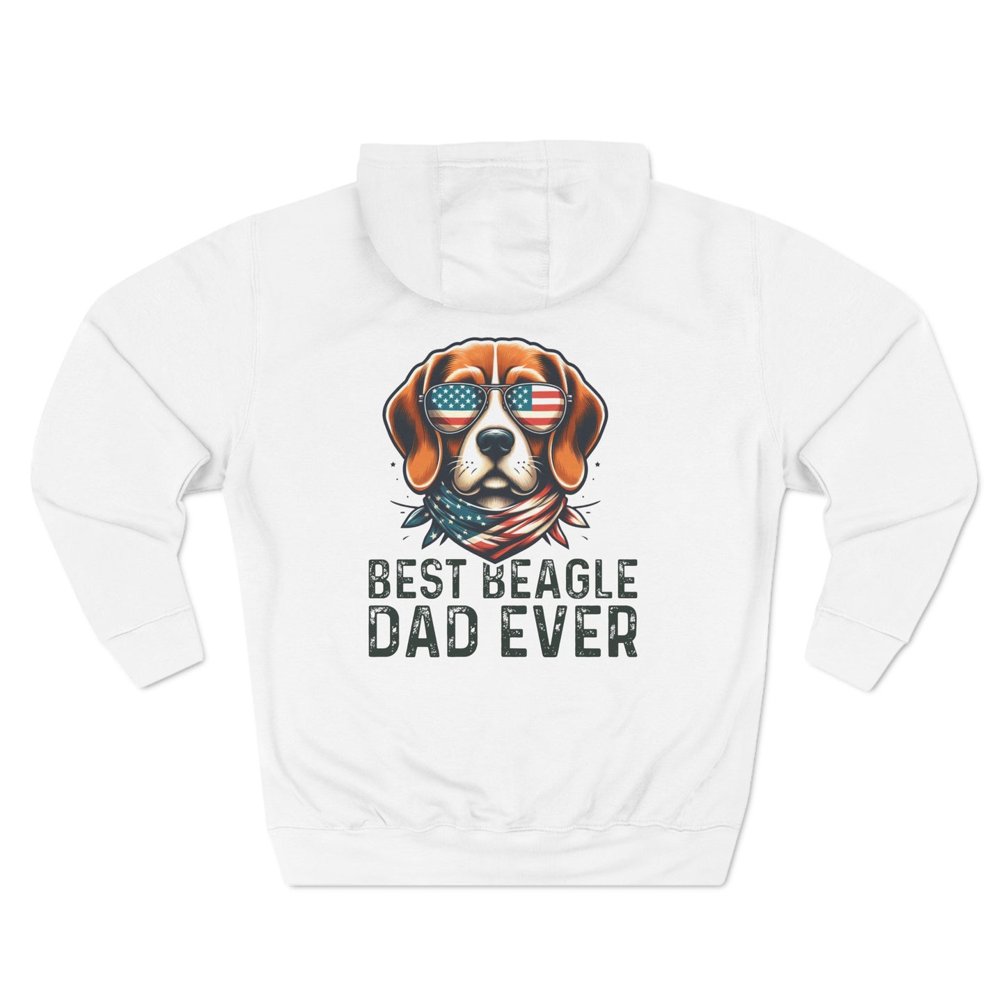 Best Beagle Dad Ever Pullover Hoodie