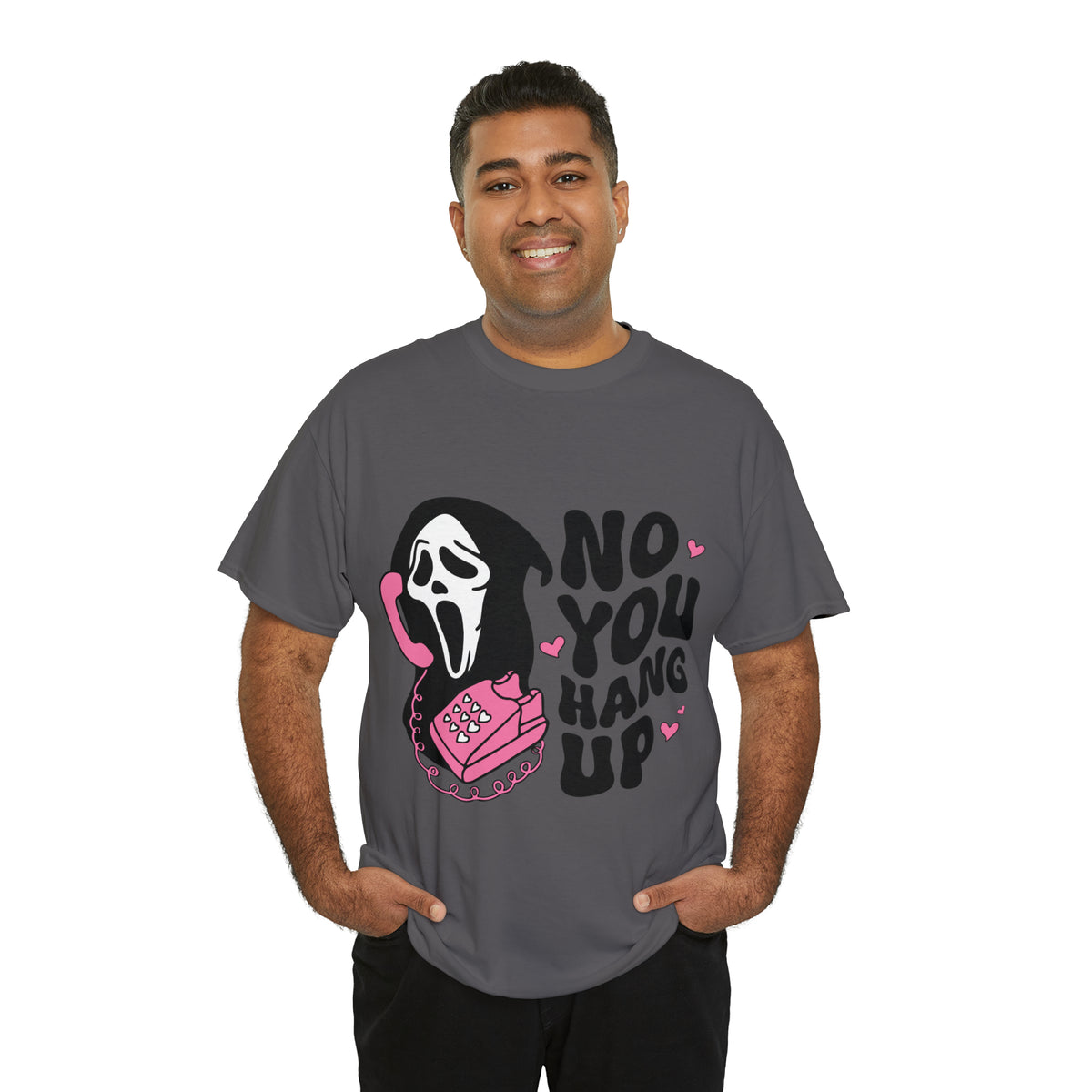 Cute Halloween Grim Reeper Shirt No You Hang Up TShirt Scream Tee