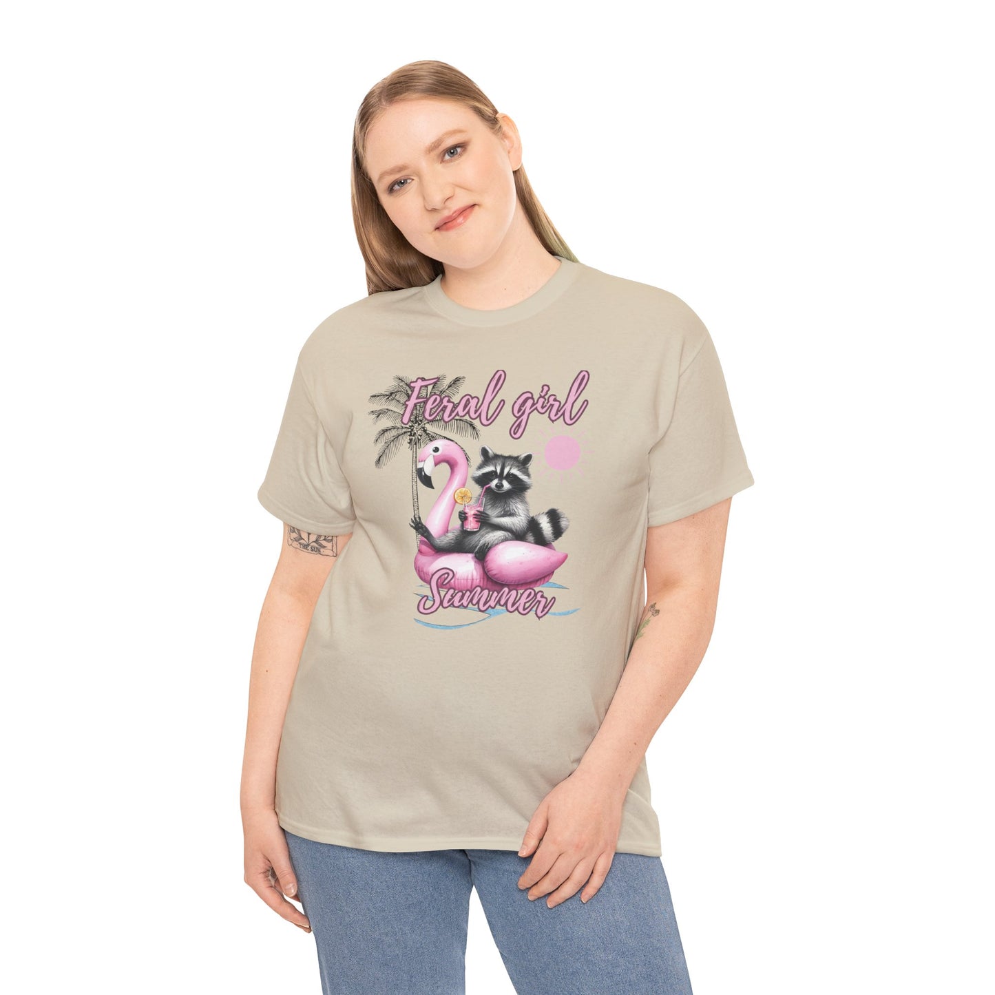 Feral Girl Summer Short Sleeve Tshirt