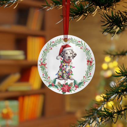 Dalmatian Dog in Lights Ornament