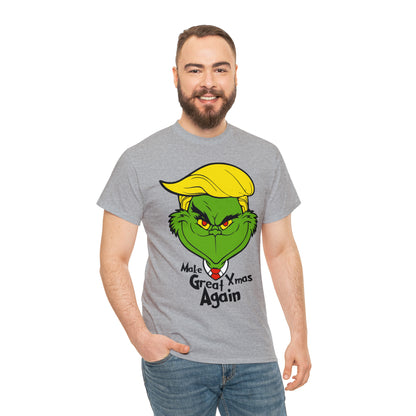 Make Xmas Great Again Grinch Christmas Short Sleeve Tee