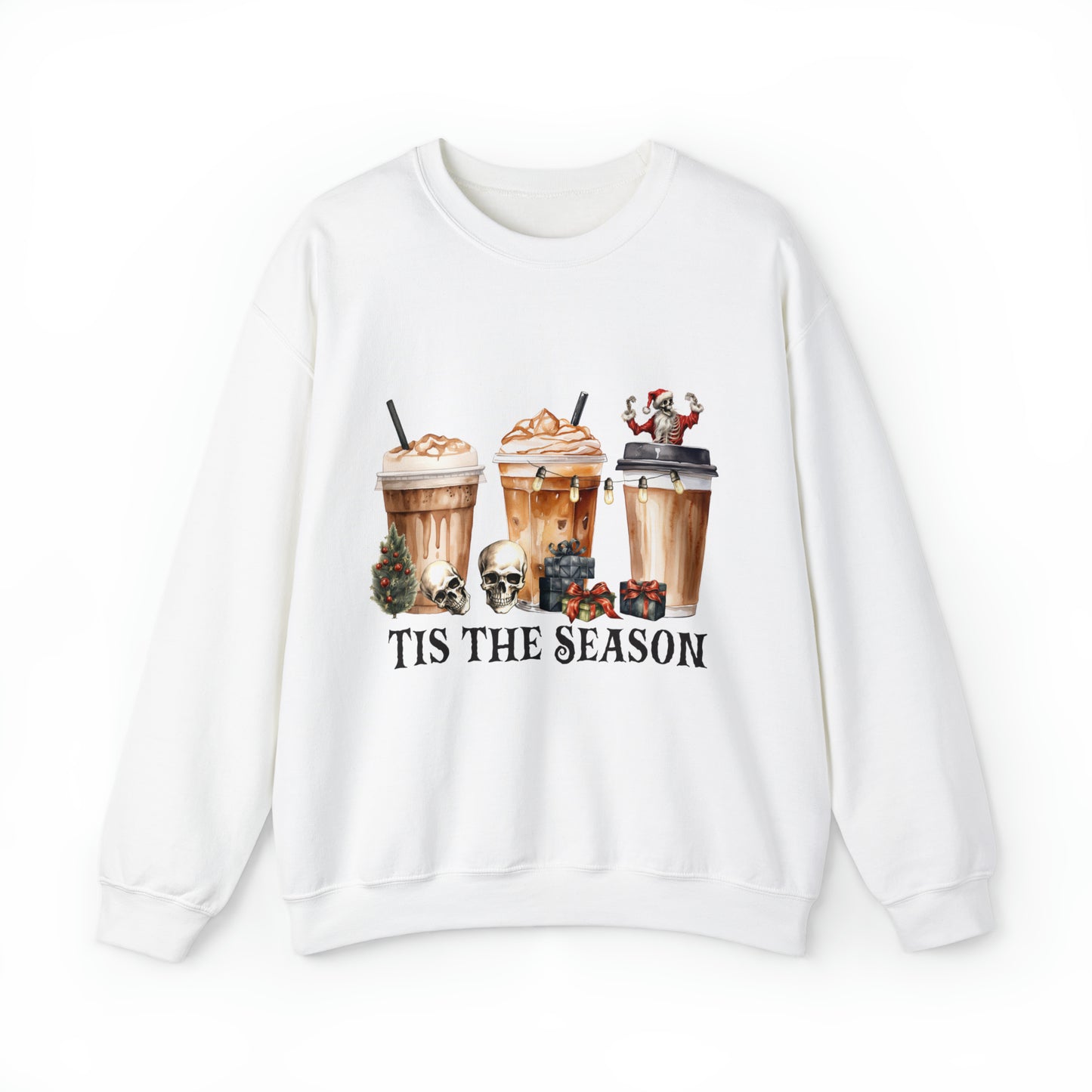 Skeleton Latte Christmas Sweatshirt