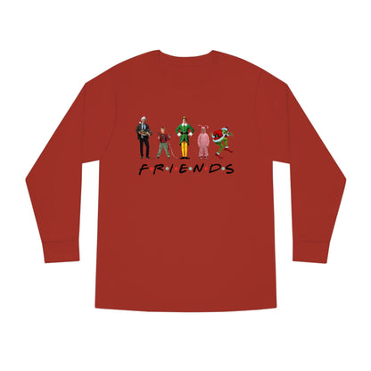 Friends Characters Christmas Long Sleeve T-shirt