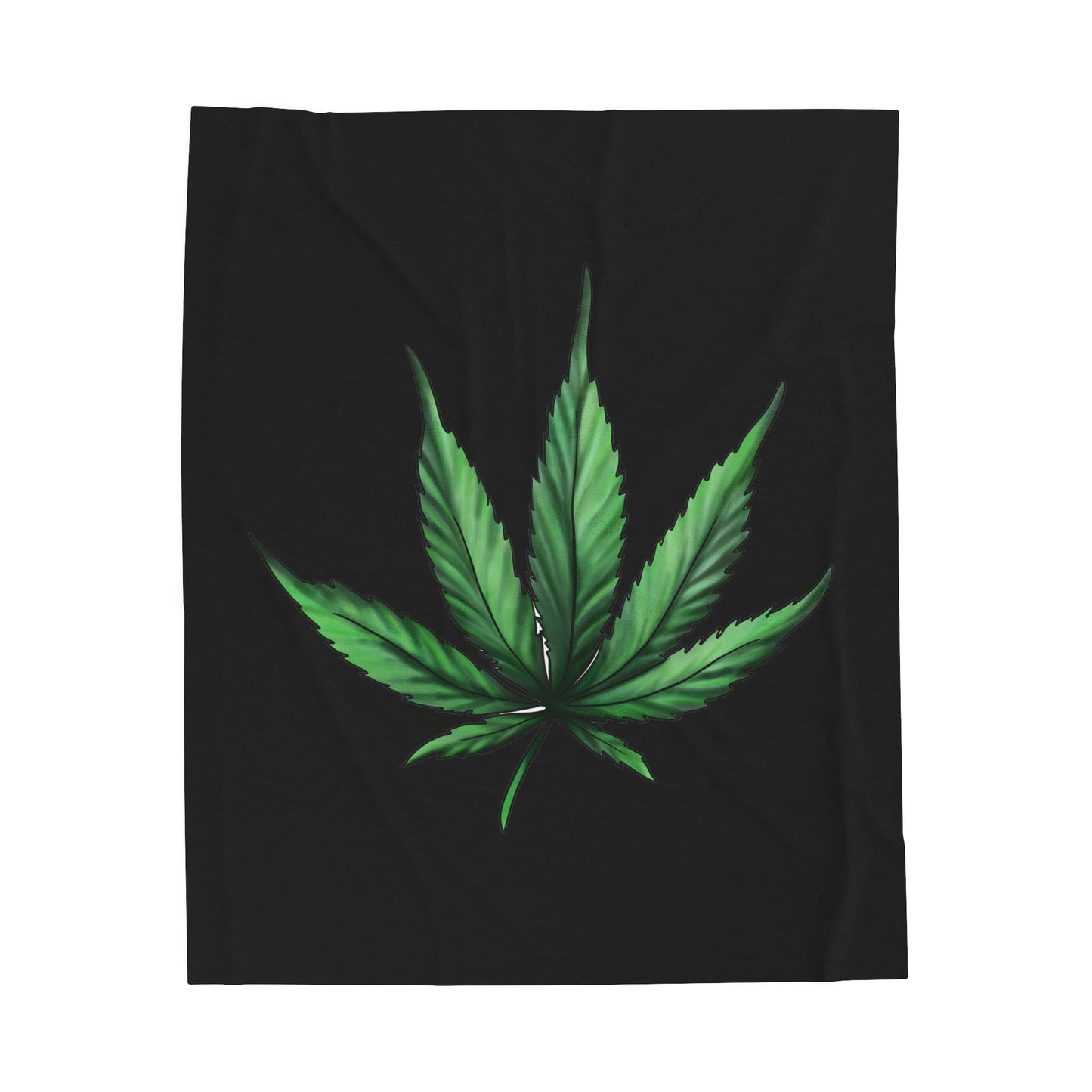 Marijuana Leaf Blanket