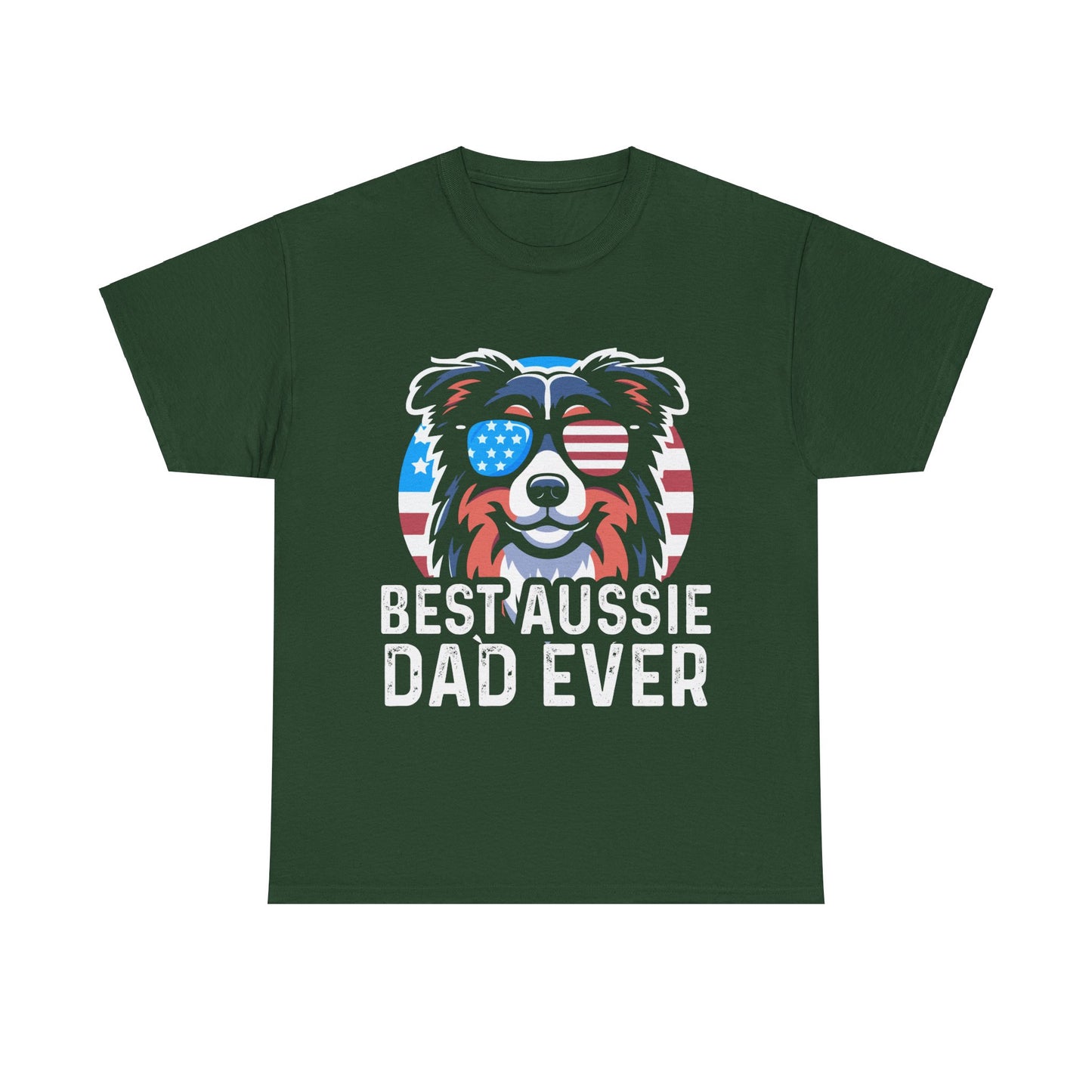 Best Aussie Dad Ever Short Sleeve Tee