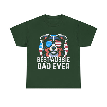 Best Aussie Dad Ever Short Sleeve Tee