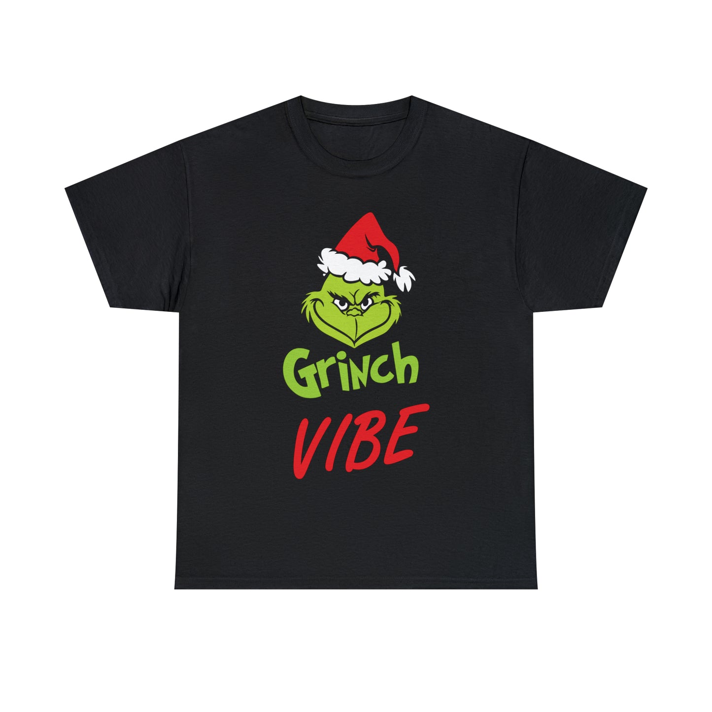 Grinch Don't Kill My Vibe Design 2 Christmas Short Sleeve Tee