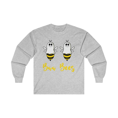 Boo Bees Ghosts Halloween Long Sleeve Tee