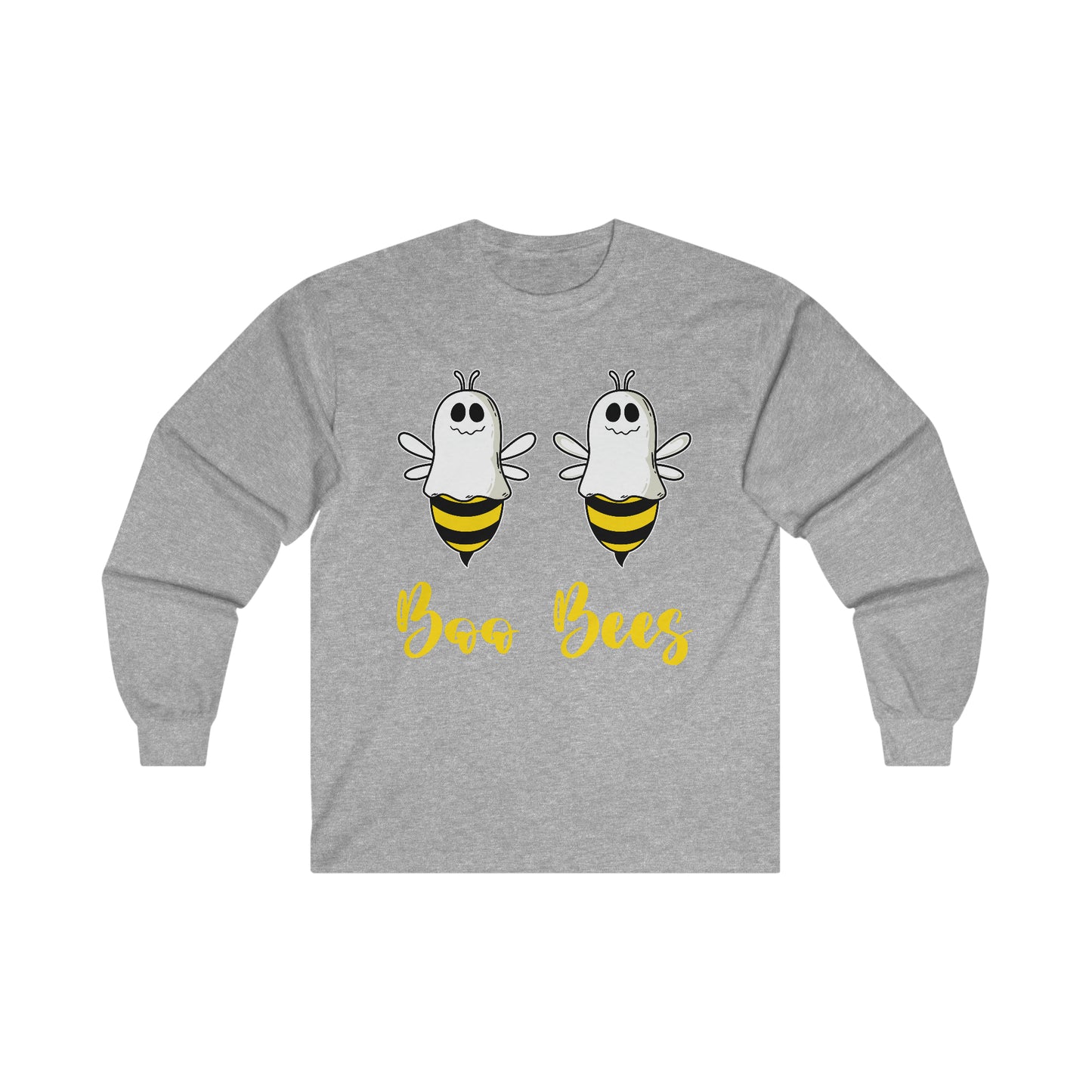 Boo Bees Ghosts Halloween Long Sleeve Tee