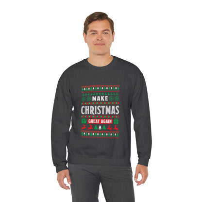 Make Christmas Great Again Christmas Ugly Sweater Sweatshirt