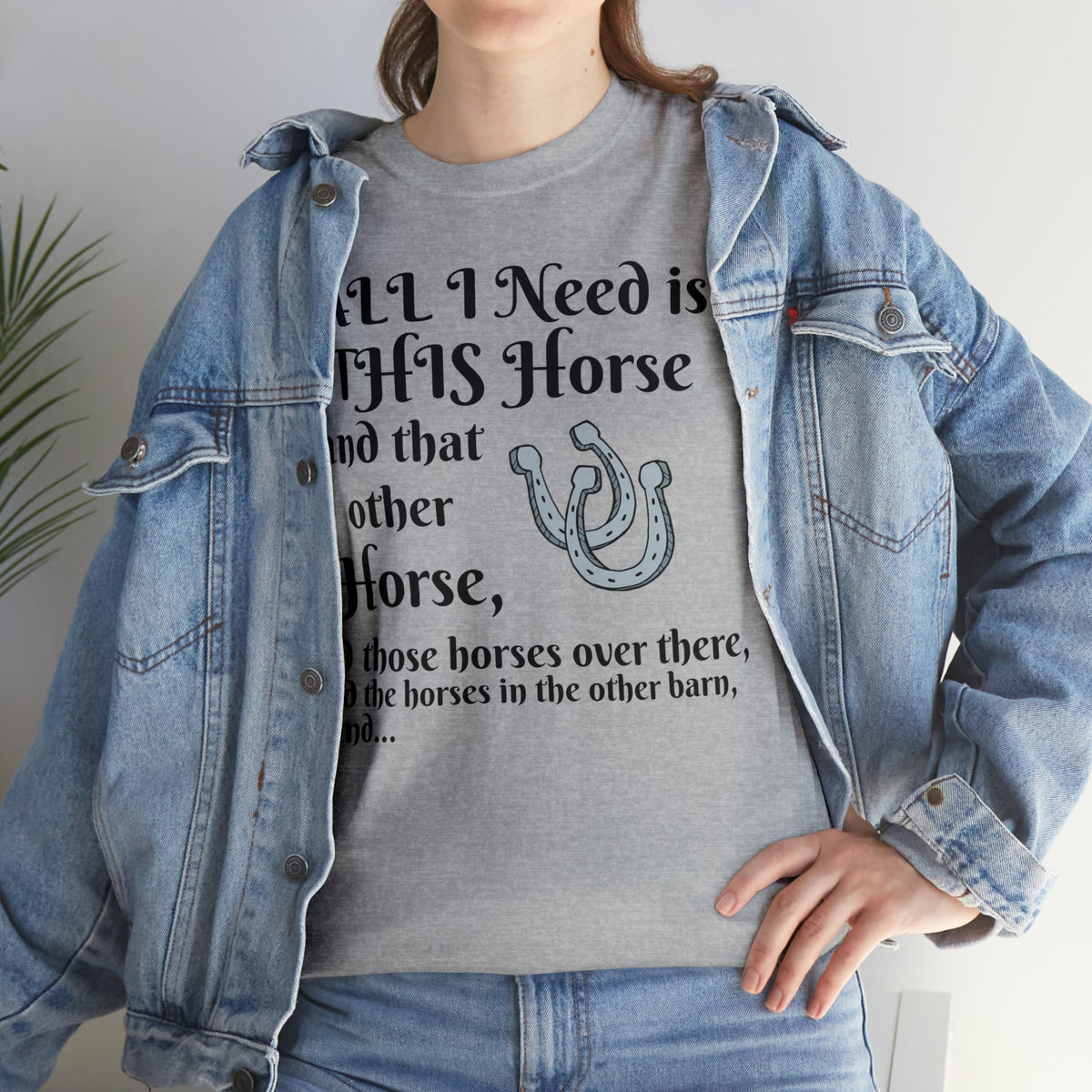 All the horses shirt Unisex Heavy Cotton Tee