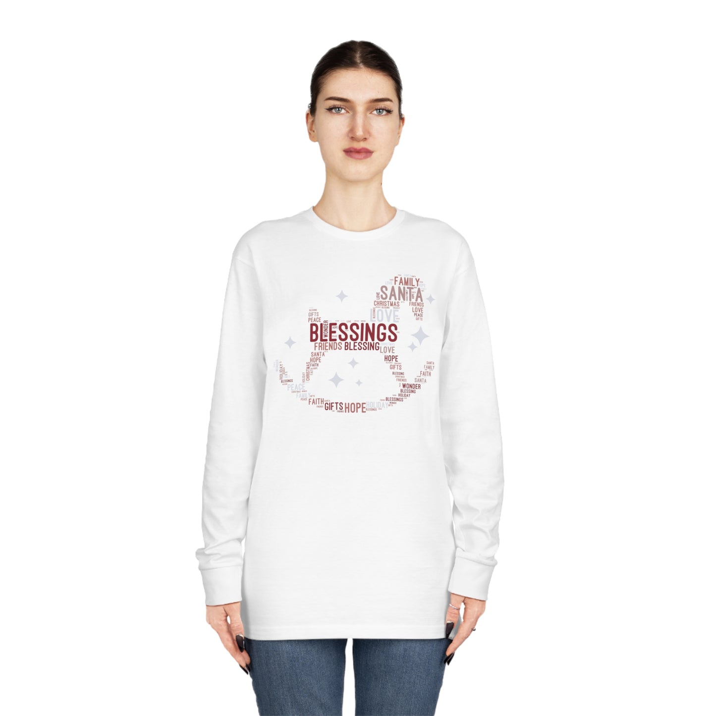 Rocking Horse Christmas Long Sleeve T-Shirt