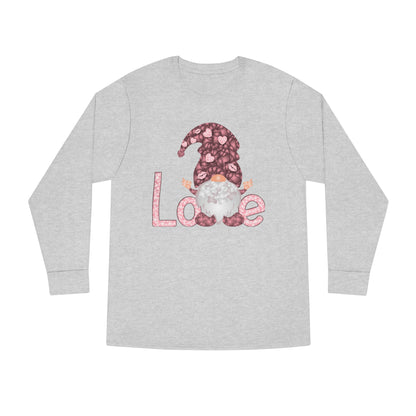 Love Gnome Valentine Long Sleeve T-shirt