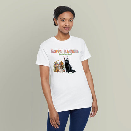 Custom Hoppy Easter Cat Shirt