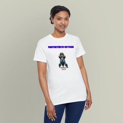 Custom Protected By My Pack Dog Shirt